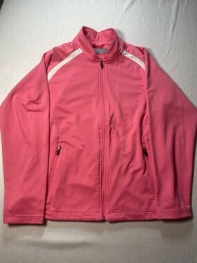 Page & Tuttle Women's Pink Active Zip-Up Jacket. See description.